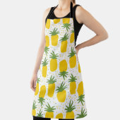 Ananas Stippen: Zomer Fruit Design Schort (Insitu)