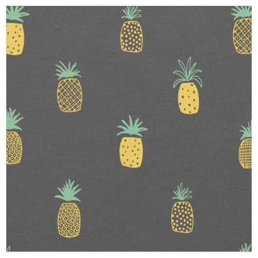 ananas stof (Close Up)