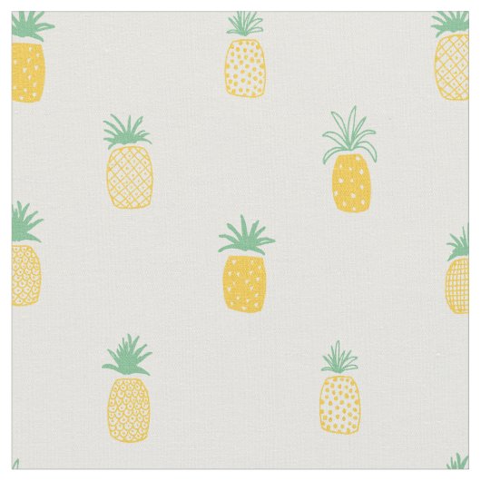 ananas stof (Close Up)