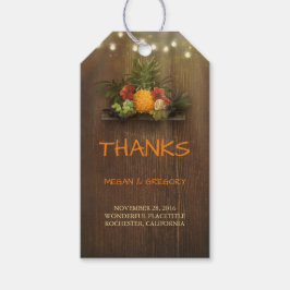 Ananas String Lights Strand Bruiloft Cadeaulabel