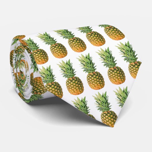 Ananas Stropdas (Opgerold)