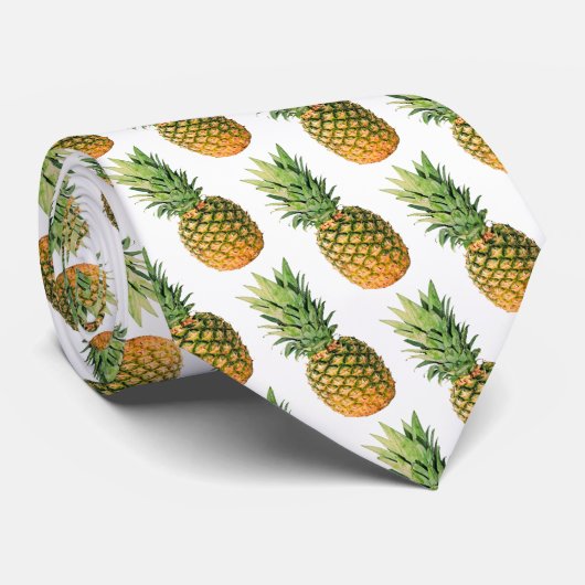 ananas stropdas (Opgerold)