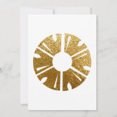 ananas Summer Birthday Kaart (Achterkant)