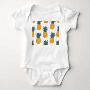 Ananas Summer: kleurrijke print. Romper