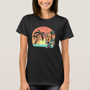 Ananas Surfen Aloha Stranden Hawaïaans Hawaï T-shirt