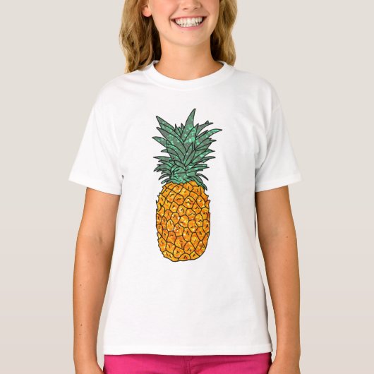 ananas t-shirt (Voorkant)