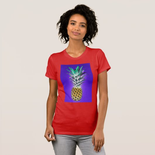 ananas t-shirt (Voorkant volledig)