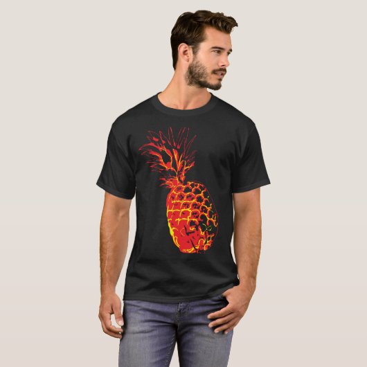 ananas t-shirt (Voorkant volledig)