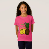 ananas t-shirt (Voorkant volledig)