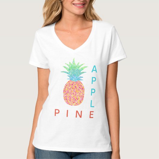 Ananas T-Shirt (Voorkant)