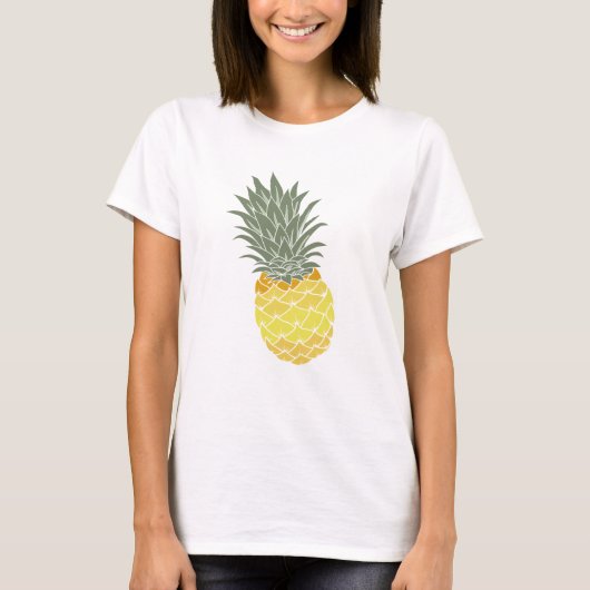 ananas t-shirt (Voorkant)
