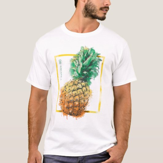 ananas t-shirt (Voorkant)