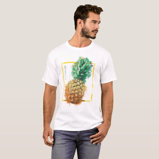 ananas t-shirt (Voorkant volledig)
