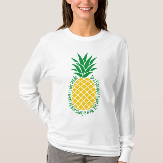 ananas t-shirt (Voorkant)