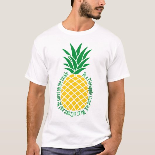 Ananas T-shirt (Voorkant)