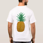 ananas t-shirt (Achterkant)
