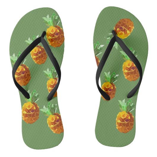 Ananas Teenslippers (Voetbed)
