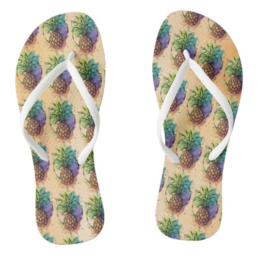 Ananas Teenslippers (Voetbed)