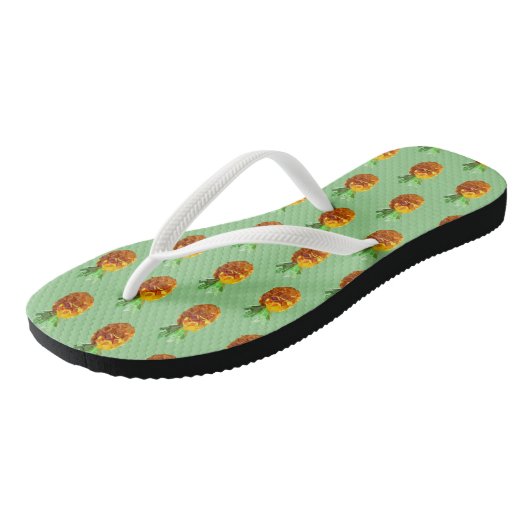 ananas teenslippers (Schuin)
