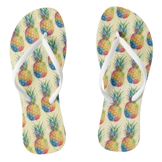 Ananas Teenslippers (Voetbed)