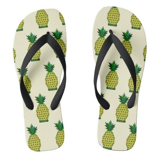 ananas teenslippers (Voetbed)
