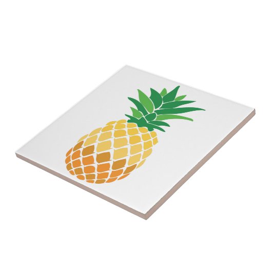 ananas tegeltje (Zijkant)