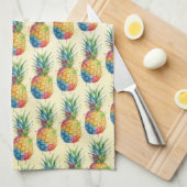Ananas Theedoek (Quarter Fold)