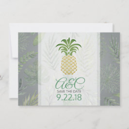 Ananas thema 'Save the Date' Save The Date