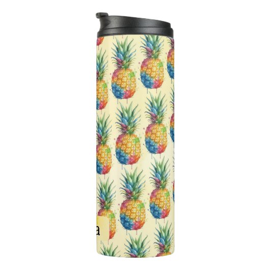 Ananas Thermosbeker (Geroteerd rechts)