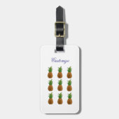 Ananas Thunder_Cove Bagagelabel (Voorkant verticaal)