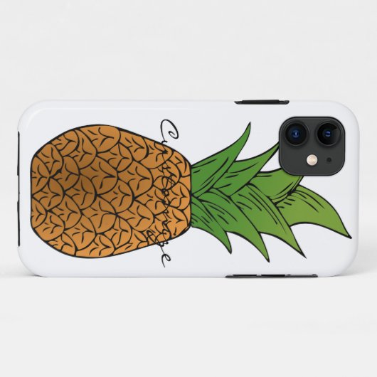 ananas Thunder_Cove Case-Mate iPhone Case (Achterkant (horizontaal))