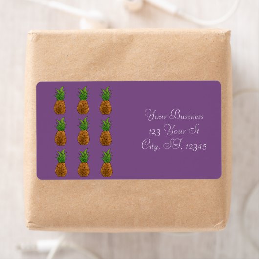 Ananas Thunder_Cove Etiket (Insitu)