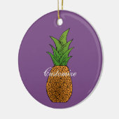 Ananas Thunder_Cove Keramisch Ornament (Links)