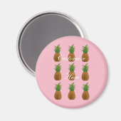 Ananas Thunder_Cove Magneet (Voorkant / Achterkant)