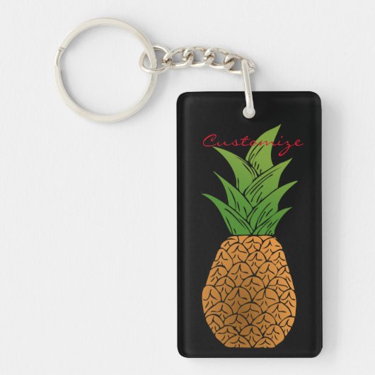 Ananas Thunder_Cove Sleutelhanger (Voorkant)