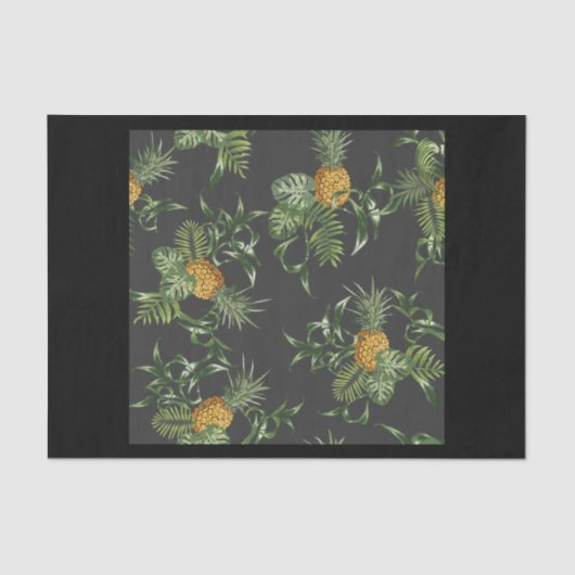 ananas tissuepapier (Voorkant)