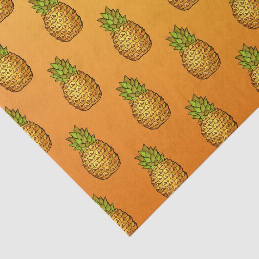 ananas tissuepapier (Detail)