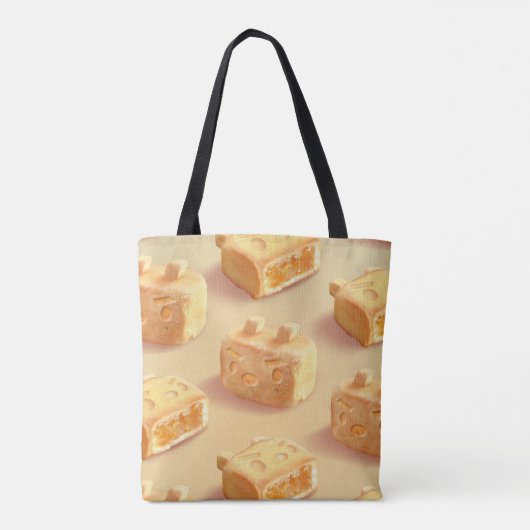 ananas tote bag (Achterkant)
