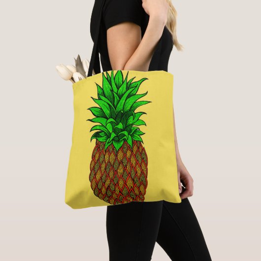 ananas tote bag (Dichtbij)