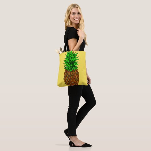 ananas tote bag (Op model)