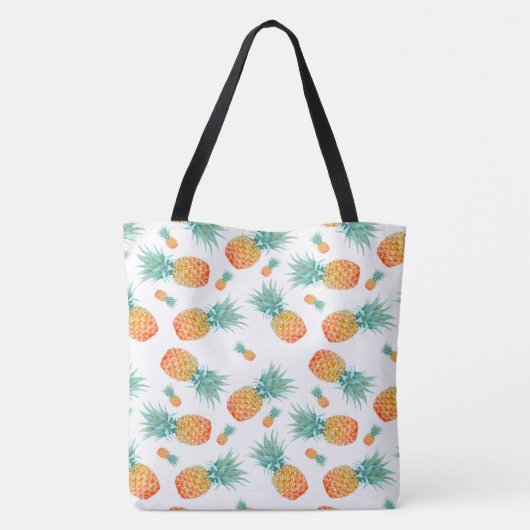 ananas tote bag (Achterkant)