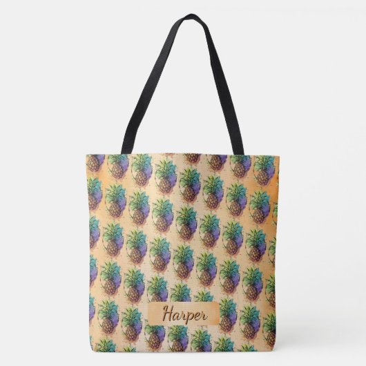 Ananas Tote Bag (Voorkant)