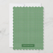 Ananas Tropisch Baby shower Uitnodigen Kaart (Achterkant)