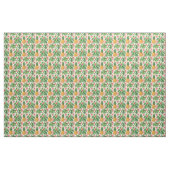 Ananas Tropisch Bloemmotief Stof (Yard (91,4 cm))