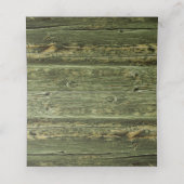 Ananas  Tropisch Diner Trouwfeest Plaatskaartje (Binnenkant ongevouwen)