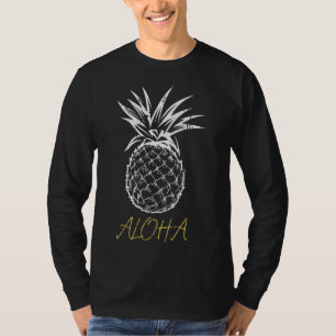 Ananas Tropisch fruit Aloha Ananas Graphic T-shirt