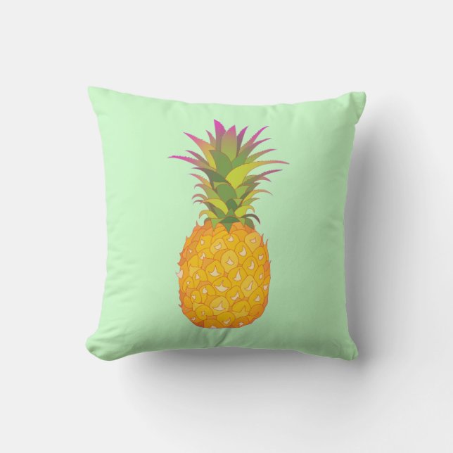 Ananas - Tropisch Kussen (Voorkant)