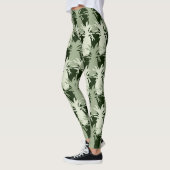 ANANAS TROPISCH PATROON LEGGINGS (Links)