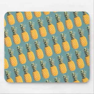 ananas tropisch patroon muismat