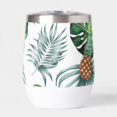 Ananas Tropisch Waterverf Jungle Palm Patroon (Voorkant)